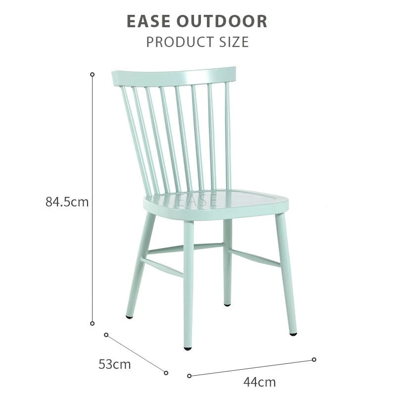 Green Outdoor All Aluminum Chairs factory